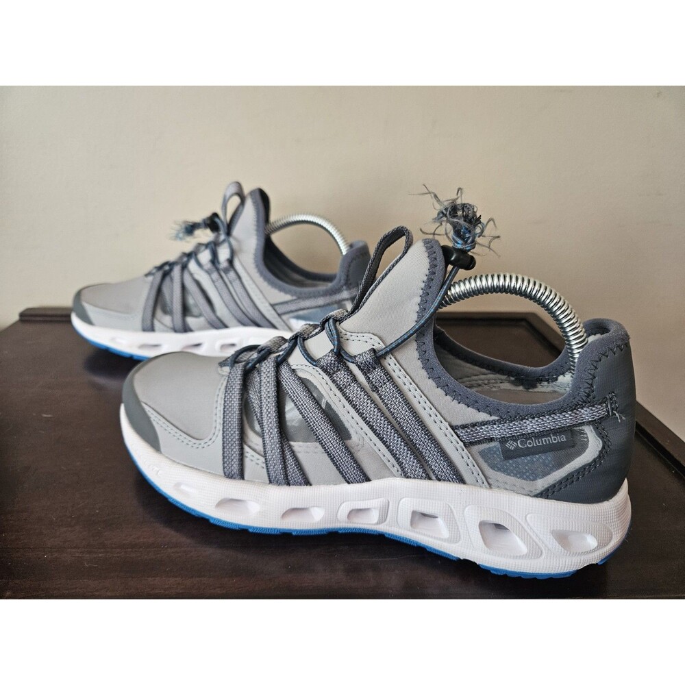 Columbia Okolona Hiking Water Shoes Mens Size 7 Steam Compass Blue